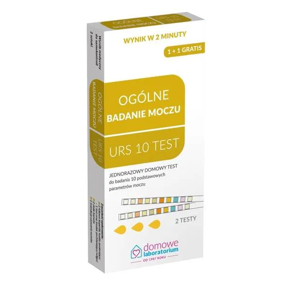 Ogólne badanie moczu URS 10 TEST