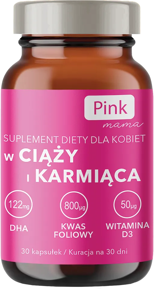 Pink mama W ciąży i karmiąca